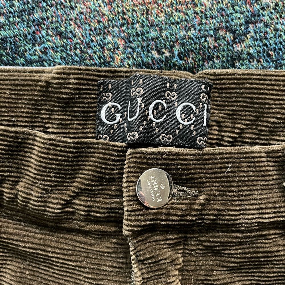 Gucci Olive Straight Leg Pants - Picture 7 of 16